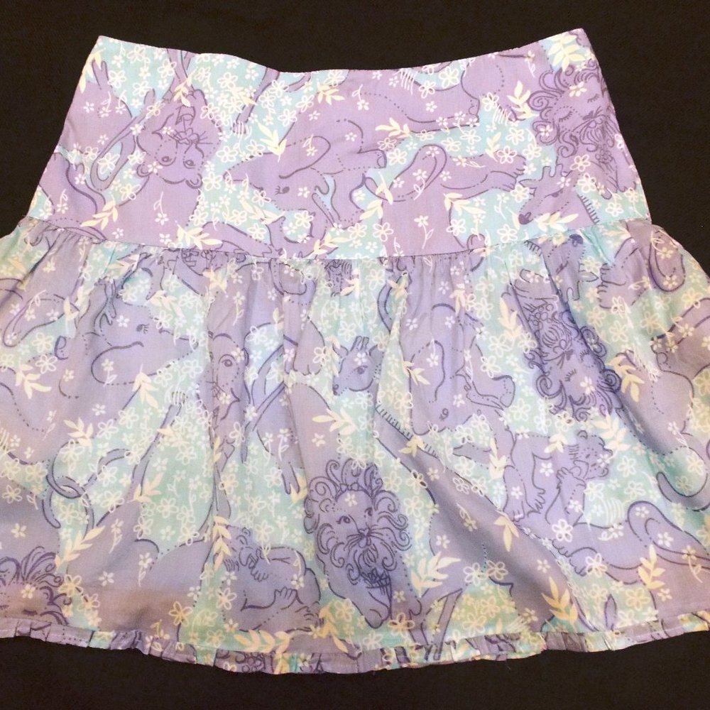 VINTAGE Lilly Pulitzer White tag skirt women 0 EUC